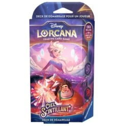 Deck De Démarrage Lorcana Ciel Scintillant : Elsa Et Ralph