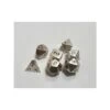 Dés MetalFinition Argent CHX (x7) -Variantes Boutique des metal finition argent chx x7