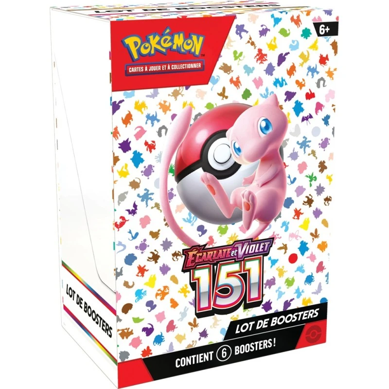 Display 6 Boosters Pokémon Ecarlate Et Violet 151 3 Display 6 Boosters Pokémon Ecarlate Et Violet 151
