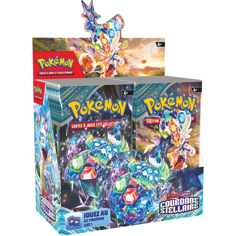 Display Pokemon EV07 : Couronne Stellaire 3 Display Pokemon EV07 : Couronne Stellaire