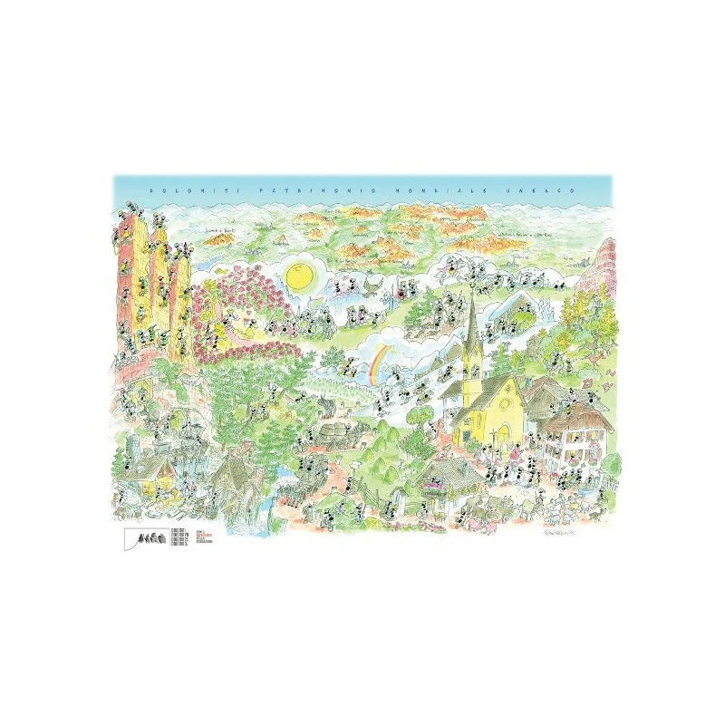 Puzzle 1080 Pièces - Dolomites En été, Fabio Vettori 3 Puzzle 1080 Pièces - Dolomites En été, Fabio Vettori