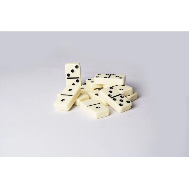 Domino Coffret Dark Grey - Simili Cuir & Bois 5 Domino Coffret Dark Grey - Simili Cuir & Bois – Image 3