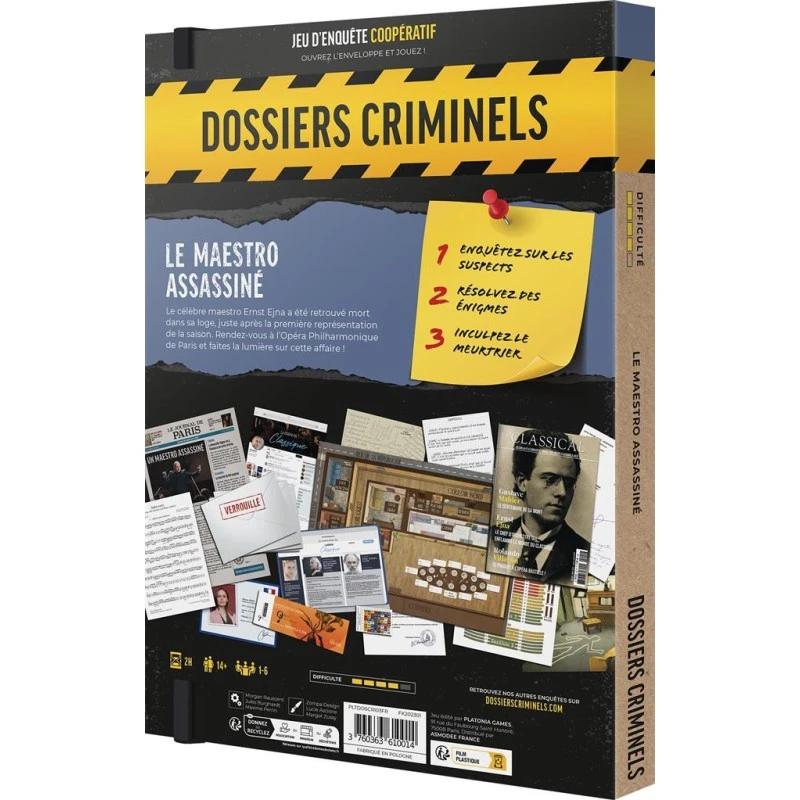 Dossiers Criminels : Le Maestro Assassiné 5 Dossiers Criminels : Le Maestro Assassiné – Image 3