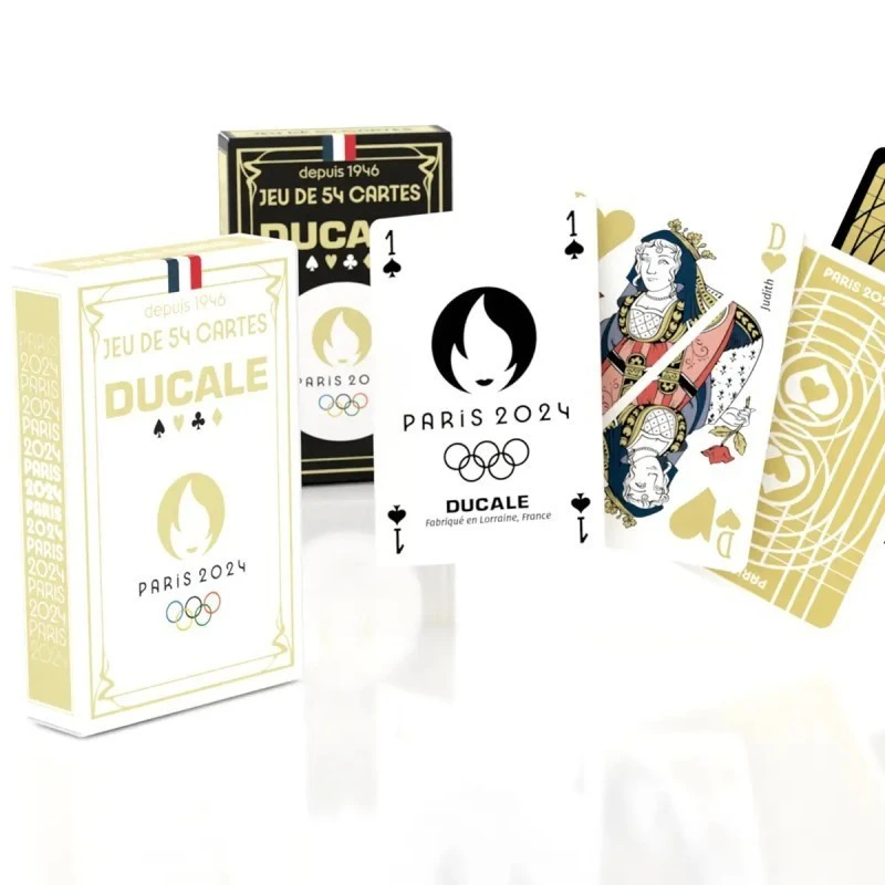 Jeu De 54 Cartes JO Paris 2024 - Étui Carton 4 Jeu De 54 Cartes JO Paris 2024 - Étui Carton – Image 2