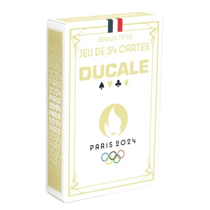Jeu De 54 Cartes JO Paris 2024 - Étui Carton 3 Jeu De 54 Cartes JO Paris 2024 - Étui Carton