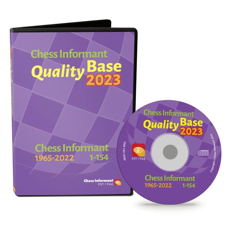 DVD Quality Base 2023 - Chess Informant 3 DVD Quality Base 2023 - Chess Informant