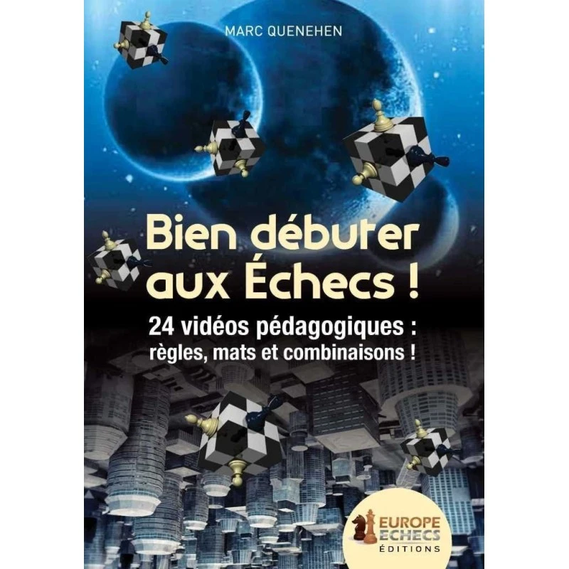 DVD Quenehen - Bien Débuter Aux échecs 4 DVD Quenehen - Bien Débuter Aux échecs – Image 2