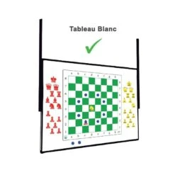 Echiquier De Démonstration Auto-adhésif Club -Variantes Boutique echiquier auto aherant magnetique grand club 80 3