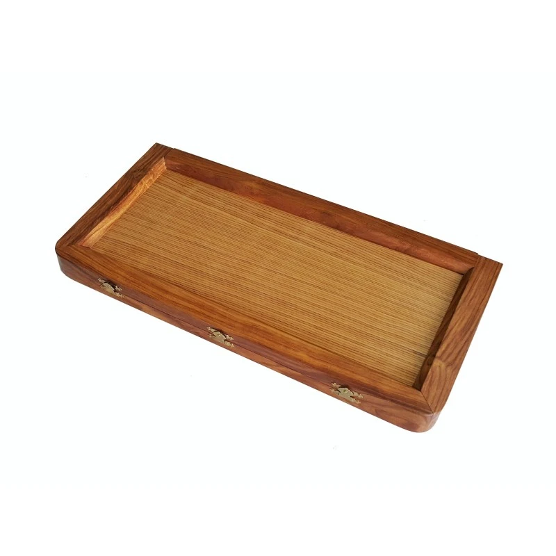 Echiquier Bois D'Acacia Pliant - Taille 4 4 Echiquier Bois D'Acacia Pliant - Taille 4 – Image 2