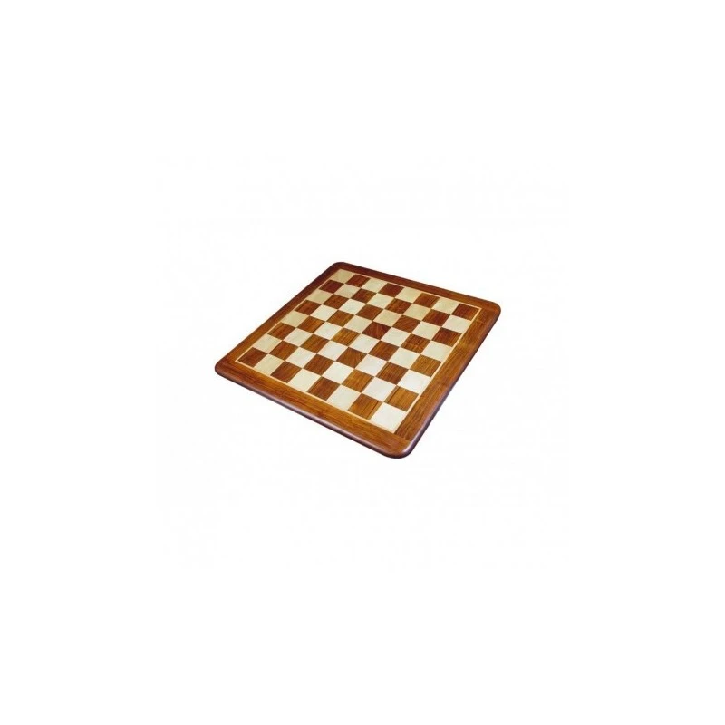 Echiquier Sheesham Deluxe Coins Arrondis - Taille 5 4 Echiquier Sheesham Deluxe Coins Arrondis - Taille 5 – Image 2