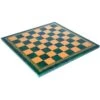 Echiquier Simili Cuir 45x45 Vert - Taille 5