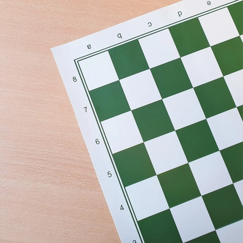 Tapis Echecs Souple Vert - Taille 4 6 Tapis Echecs Souple Vert - Taille 4 – Image 4