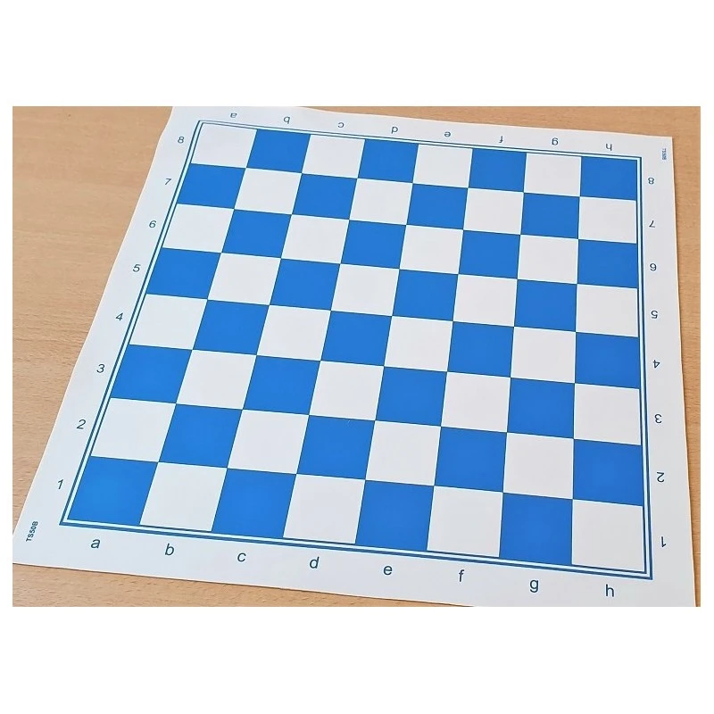 Tapis Echecs Souple Bleu - Taille 5 4 Tapis Echecs Souple Bleu - Taille 5 – Image 2