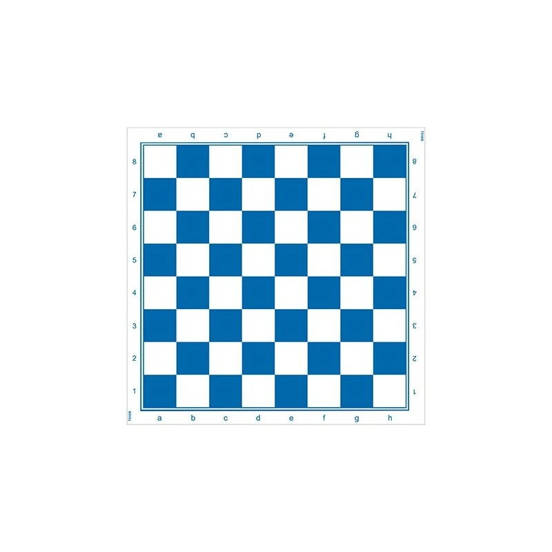 Tapis Echecs Souple Bleu - Taille 5 6 Tapis Echecs Souple Bleu - Taille 5 – Image 4