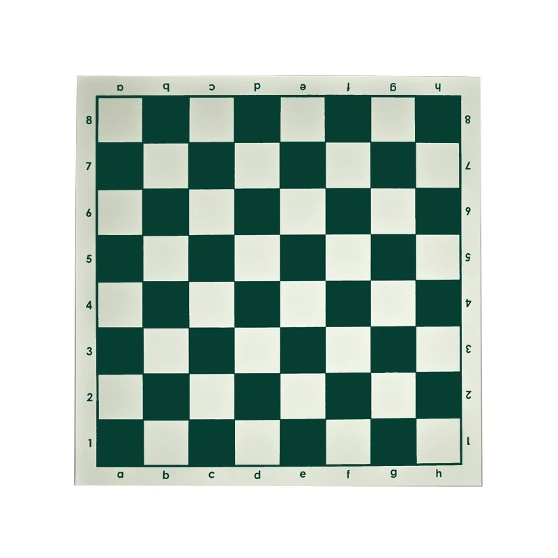 Echiquier Vinyle Vert - Taille 5.5 (cases 57mm) 3 Echiquier Vinyle Vert - Taille 5.5 (cases 57mm)