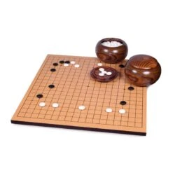 Jeu De Go Standard 8.5MM Et Bols Jujube - Ensemble Complet