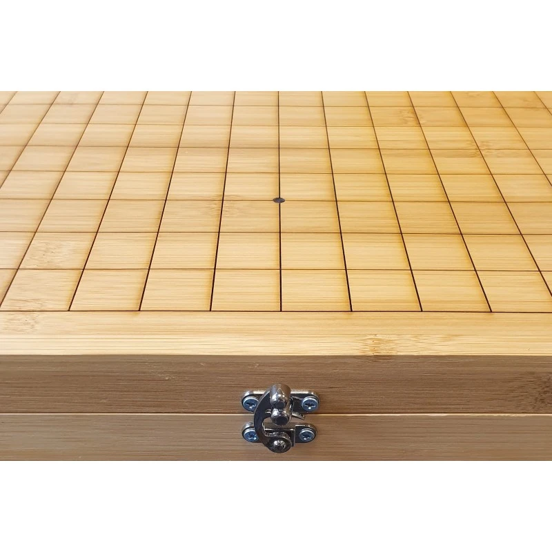 Ensemble Goban Bambou Pliant Et Pierres Convexes 4 Ensemble Goban Bambou Pliant Et Pierres Convexes – Image 2