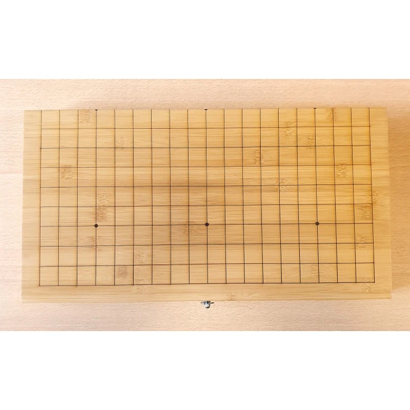 Ensemble Goban Bambou Pliant Et Pierres Convexes 5 Ensemble Goban Bambou Pliant Et Pierres Convexes – Image 3