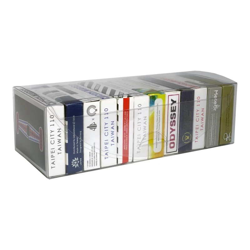 Etui Omnibox Transparent Pour Cartes à Jouer (3 X 12 Paquets) 3 Etui Omnibox Transparent Pour Cartes à Jouer (3 X 12 Paquets)