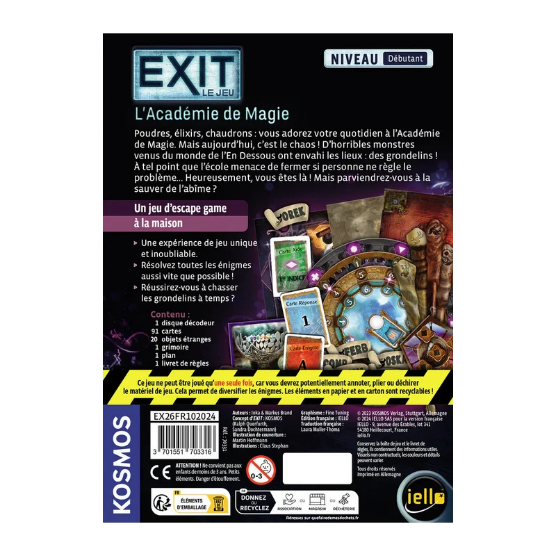 EXIT : L'Académie De Magie 4 EXIT : L'Académie De Magie – Image 2