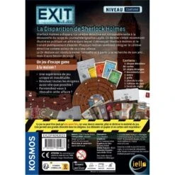 EXIT : La Disparition De Sherlock Holmes -Variantes Boutique exit la disparition de sherlock holmes 2