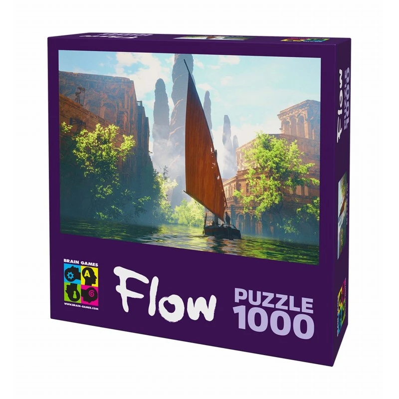 Puzzle 1000 Pièces - Film Flow : Le Bateau 3 Puzzle 1000 Pièces - Film Flow : Le Bateau
