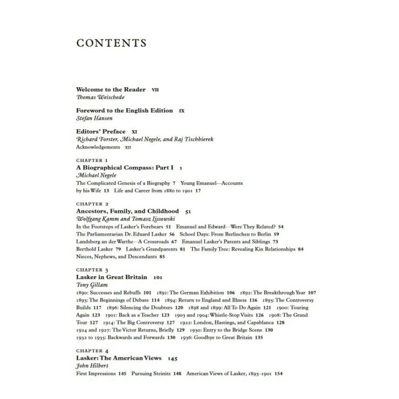 Forster, Negele, Tischbierek - Emanuel Lasker Volume I 5 Forster, Negele, Tischbierek - Emanuel Lasker Volume I – Image 3