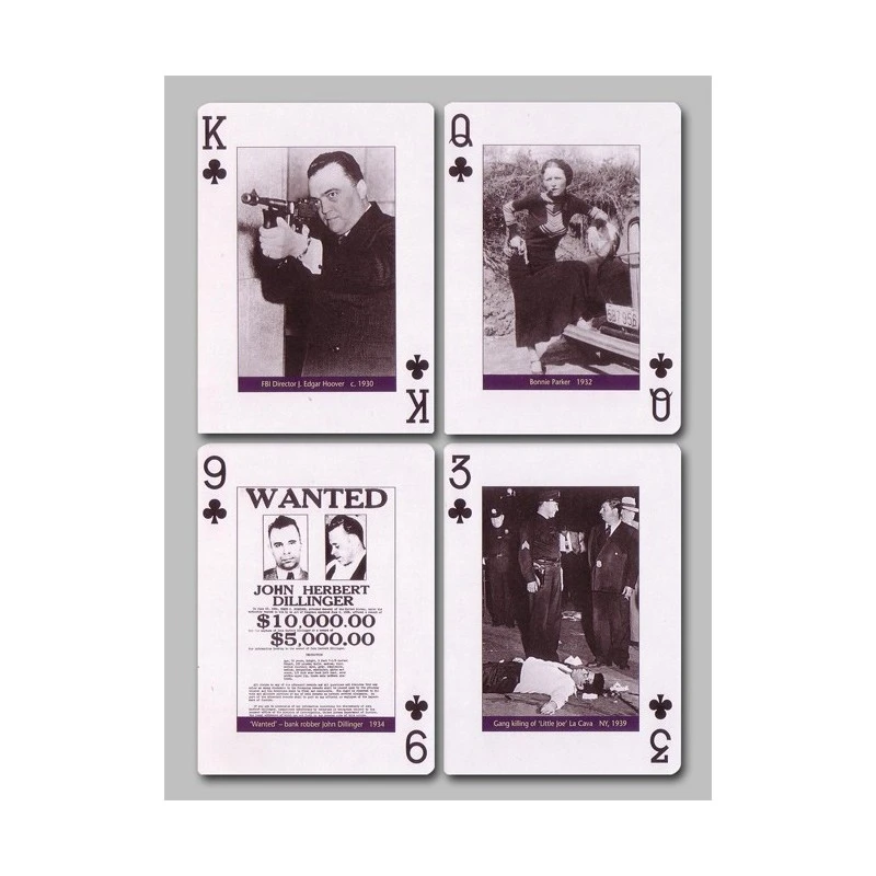 Cartes à Jouer Gangsters 7 Cartes à Jouer Gangsters – Image 5