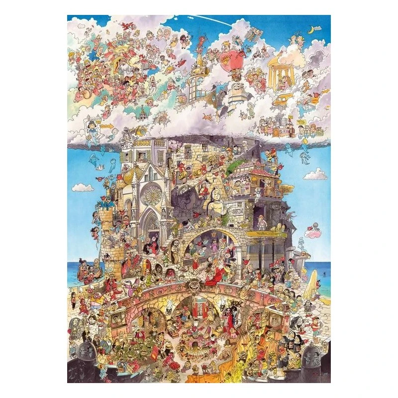 Puzzle 1500 Pièces - Heaven And Hell 4 Puzzle 1500 Pièces - Heaven And Hell – Image 2