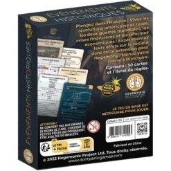 Hegemony - Extension Événements Historiques 7 Hegemony - Extension Événements Historiques -Variantes Boutique hegemony extension evenements historiques 2