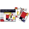 Jeu De 2x55 Cartes - Squares Style Mondrian -Variantes Boutique jeu de 2x55 cartes squares style mondrian