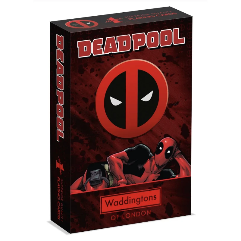 Jeu De 54 Cartes Deadpool 3 Jeu De 54 Cartes Deadpool