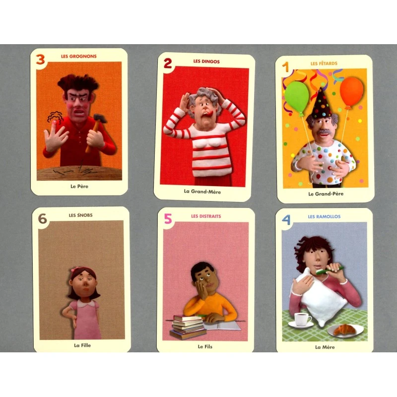 Jeu De 7 Familles - Les Humeurs 3 Jeu De 7 Familles - Les Humeurs