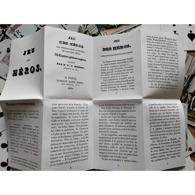 Jeu De Cartes Révolution Française 1830 8 Jeu De Cartes Révolution Française 1830 – Image 6