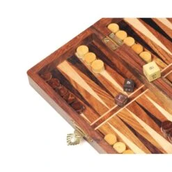 Dames Françaises Et Backgammon Magnétique En Bois 20cm 10 Dames Françaises Et Backgammon Magnétique En Bois 20cm -Variantes Boutique jeu de dames francaises et backgammon magnetique en bois 3
