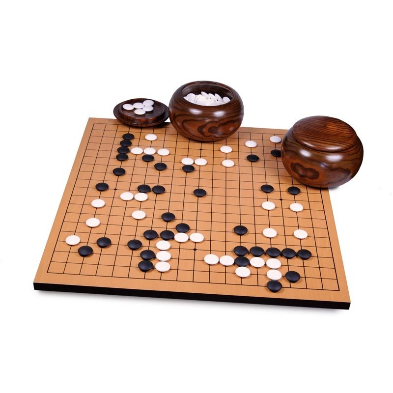 Jeu De Go Standard 9.5MM Et Bols Jujube - Ensemble Complet 4 Jeu De Go Standard 9.5MM Et Bols Jujube - Ensemble Complet – Image 2