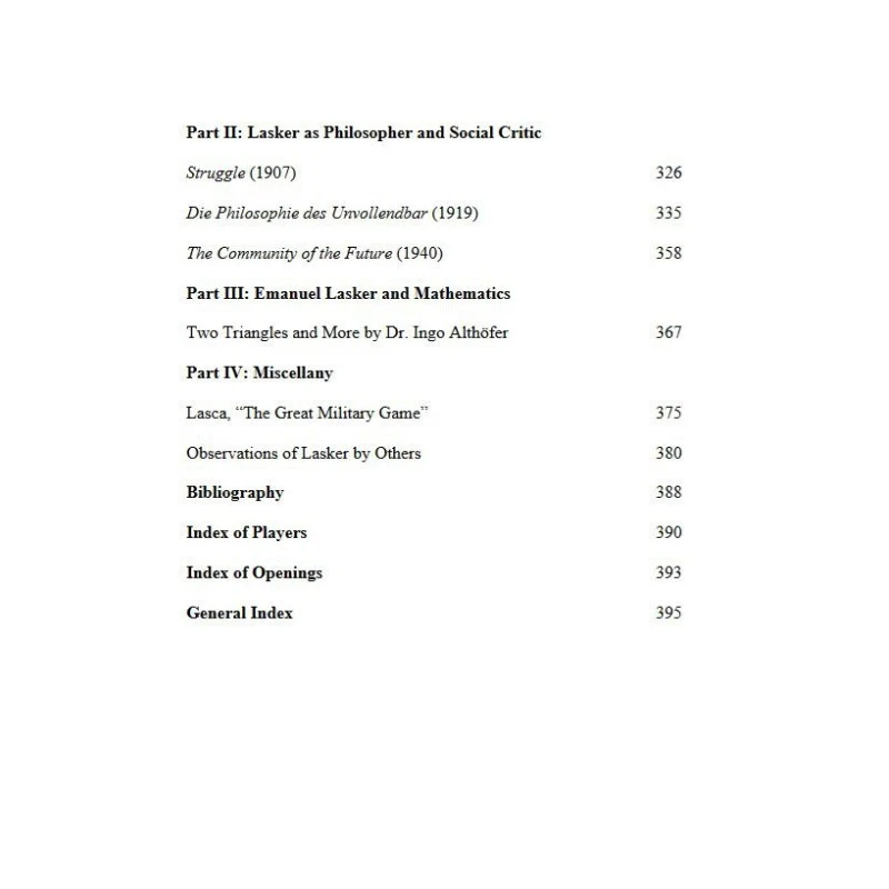 Kingston - Emanuel Lasker: A Reader 5 Kingston - Emanuel Lasker: A Reader – Image 3