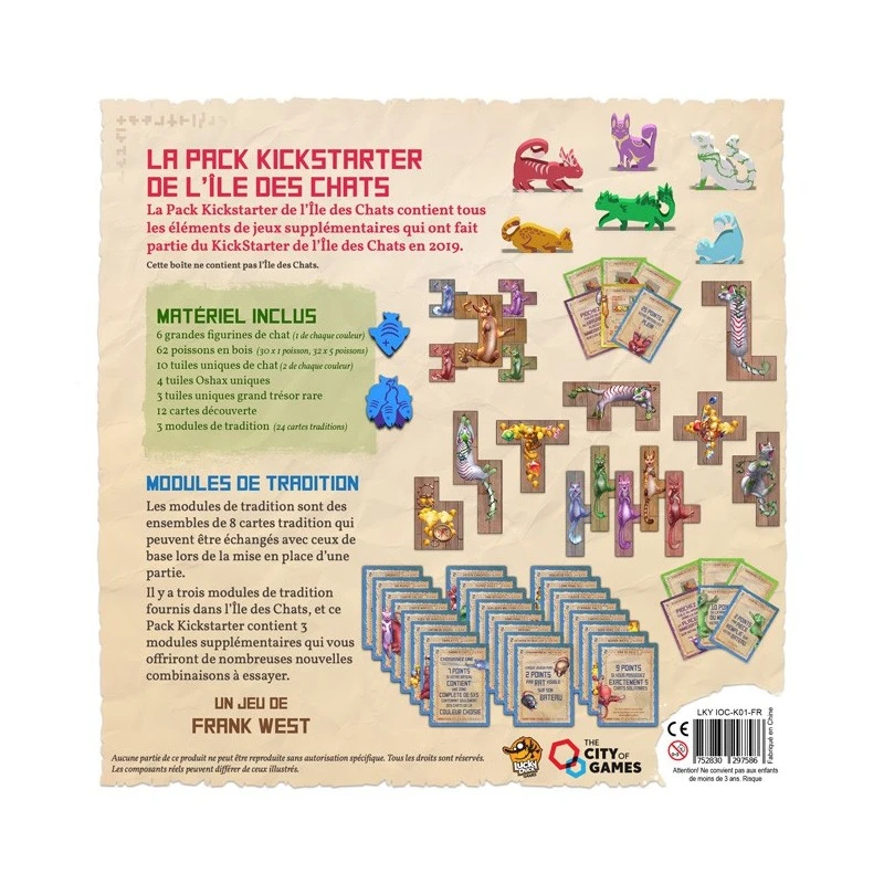 L'île Des Chats : Le Pack Kick Starter 4 L'île Des Chats : Le Pack Kick Starter – Image 2
