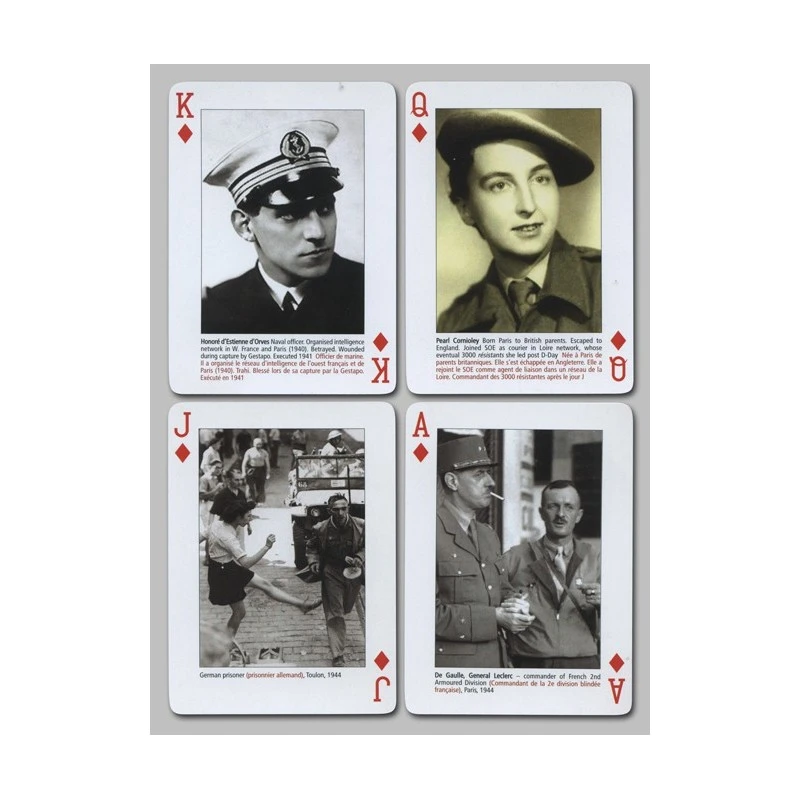 Cartes à Jouer La Résistance Française 12 Cartes à Jouer La Résistance Française – Image 10