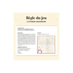 Le Roman Imaginaire : Le Jeu -Variantes Boutique le roman imaginaire le jeu 1