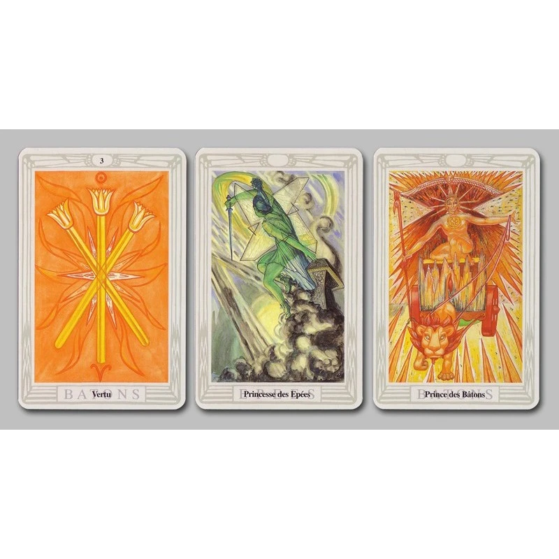 Le Tarot Thoth Par Aleister Crowley - Moyen Modèle 8 Le Tarot Thoth Par Aleister Crowley - Moyen Modèle – Image 6