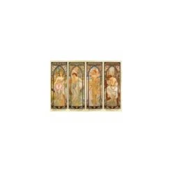 Puzzle 1000 Pièces - Les Moments De La Journée De Mucha