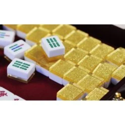 Mah-Jong Doré De Compétition 10 Mah-Jong Doré De Compétition -Variantes Boutique mah jong dor de comptition tuiles en rsine mallette bois 3