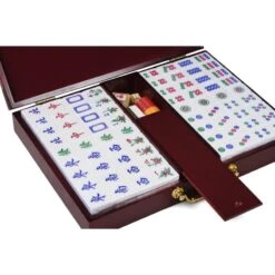 Mah-Jong Doré De Compétition 11 Mah-Jong Doré De Compétition -Variantes Boutique mah jong dor de comptition tuiles en rsine mallette bois 4