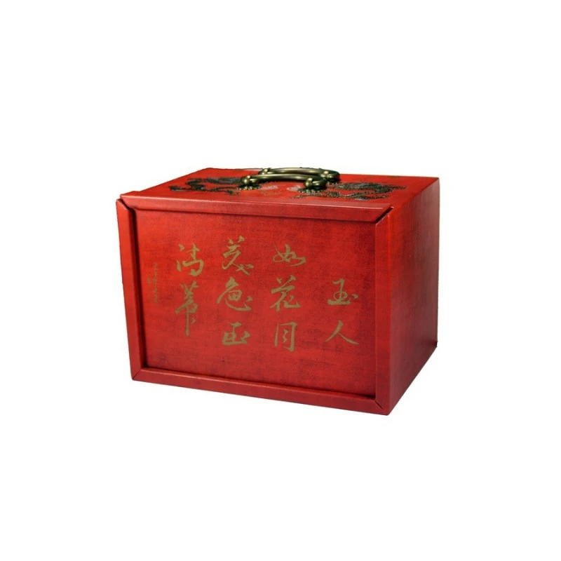 Mah-Jong Luxe Tuiles Os Et Bambou Coffret Chinois Bois Peint 3 Mah-Jong Luxe Tuiles Os Et Bambou Coffret Chinois Bois Peint