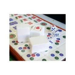 Mahjong Standard Blanc 7 Mahjong Standard Blanc -Variantes Boutique mahjong standard ivoire blanc 1