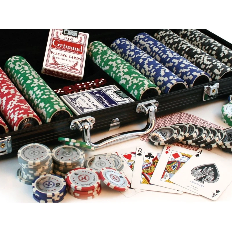 Mallette Noire Poker 500 Jetons Grimaud 3 Mallette Noire Poker 500 Jetons Grimaud
