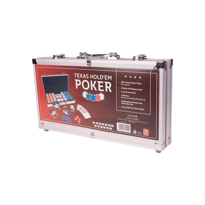 Mallette Poker 300 Jetons Classique 11.5g 4 Mallette Poker 300 Jetons Classique 11.5g – Image 2