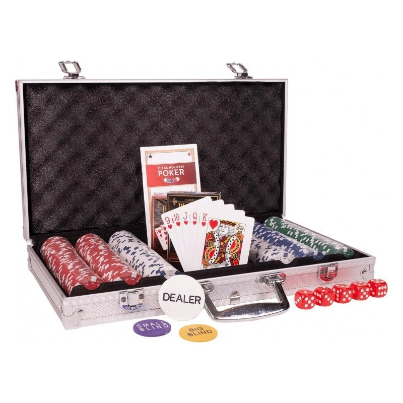 Mallette Poker 300 Jetons Classique 11.5g 3 Mallette Poker 300 Jetons Classique 11.5g