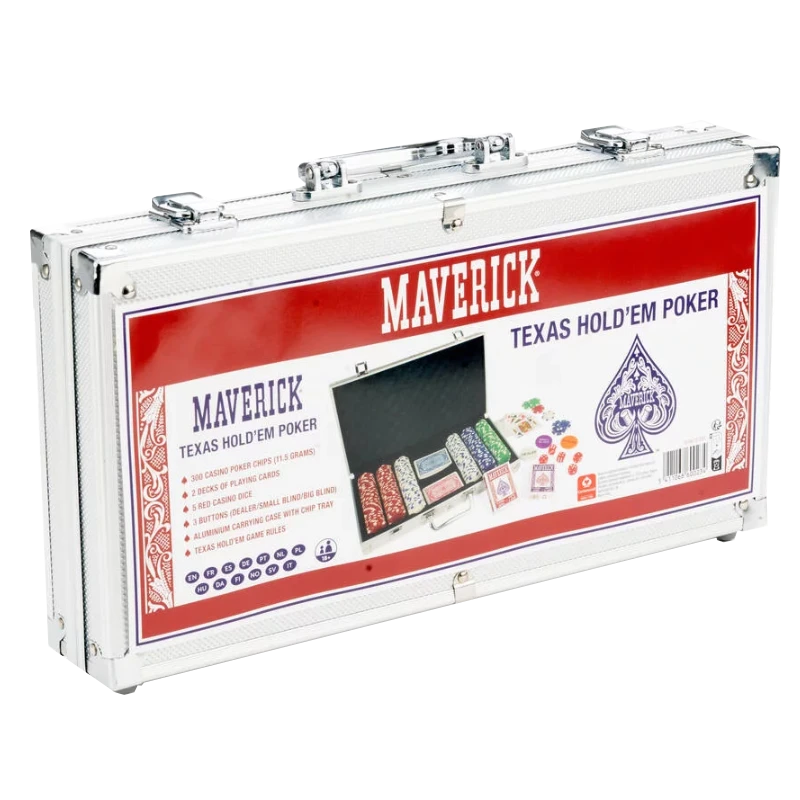 Mallette De Poker 300 Jetons Maverick 11,5g 4 Mallette De Poker 300 Jetons Maverick 11,5g – Image 2